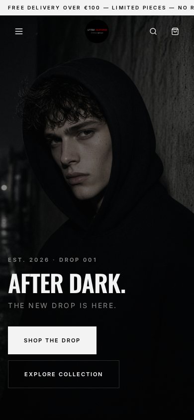 Мобилен изглед на After Clothing